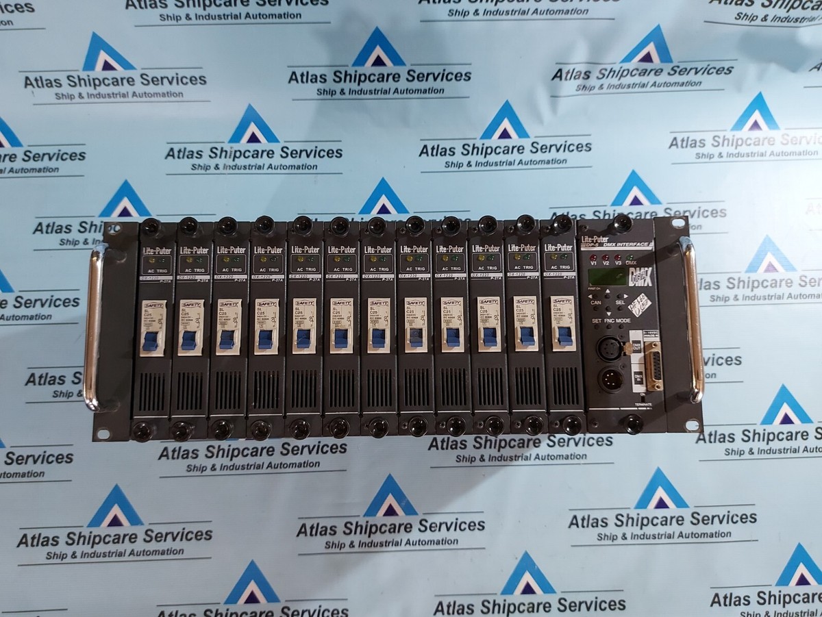 LITE-PUTER DX-1220 12 CHANNEL RACKMOUNT DIMMER PACK | eBay