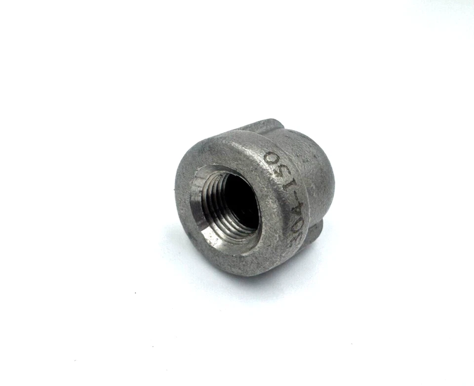 STAINLESS STEEL END CAP 1/8" NPT PIPE HEAVY DUTY EC-012 - Image 3 of 3
