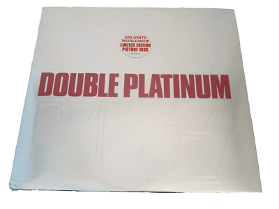 Kiss Double Platinum Sealed Vinyl Records LP USA 2020 Picture Disc