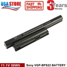 Battery for Sony Vaio VGP-BPS22 VGP-BPS22A VGP-BPL22 PCG-71318l PCG-71316L 6Cell