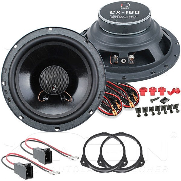 Dietz Auto Lautsprecher FüR Opel Signum 2003-2008 Front TüR 2-Wege 135W #BD0B-image