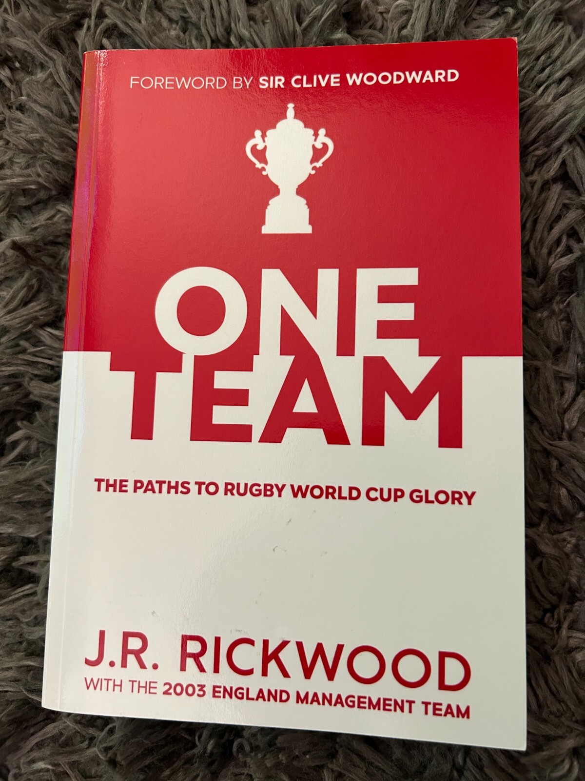 One Team The Paths to Rugby World Cup Glory SIGNED (Paperback) NEW - Free P+P