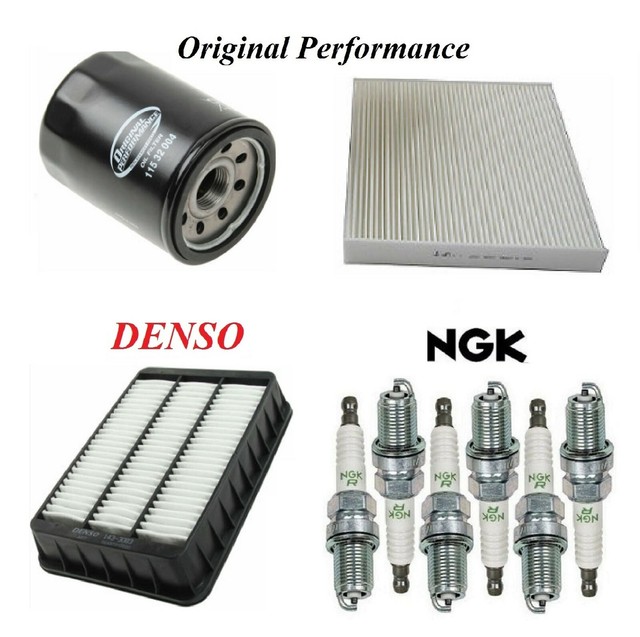 Tune Up Kit Filters Spark Plugs For MITSUBISHI OUTLANDER V6 3.0L 2007