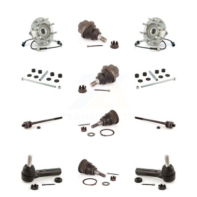 Bearing Upper Lower Ball Joint Outer Inner Tie Rod Link Front Kit (12Pc) For GMC