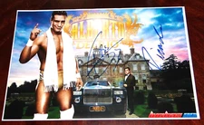 WWE ALBERTO DEL RIO "EL PATRON" & RICARDO SIGNED 12X18 PHOTO!!!