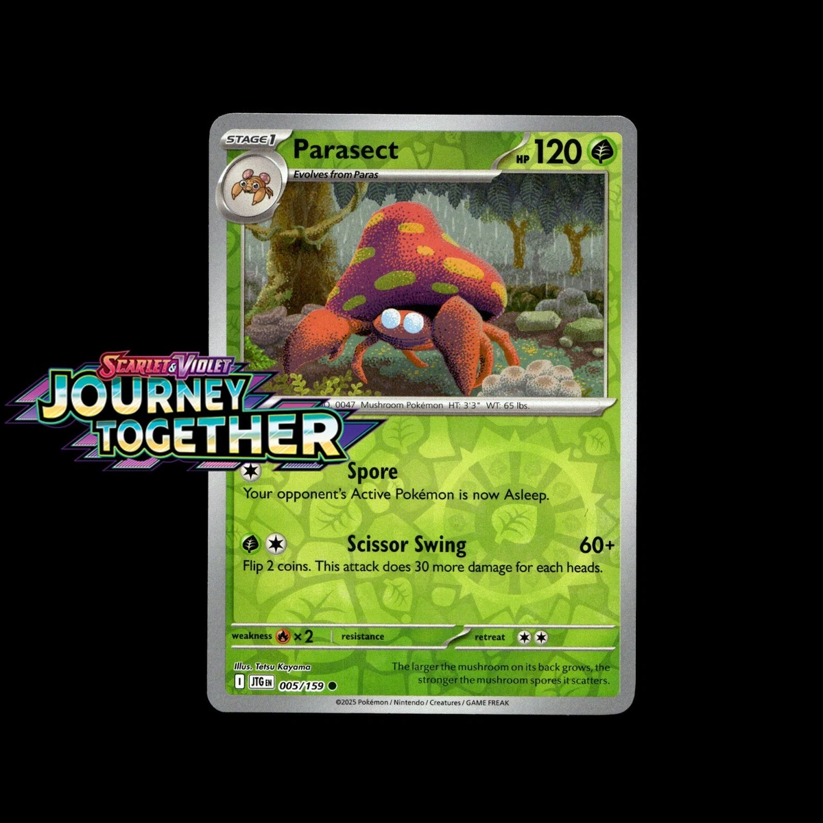 pokemon garchomp ex card Vintage Uncommon - Parasect Jungle Non-Holo Pokemon Card 41/64