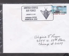 USA 1997 COVER FOR U S AIR FORCE METRO STAMP EXPO STATION ARLINGTON VA