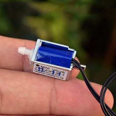 DC 3V-5V Mini Electric Solenoid Valve N/O Air Gas Flow Electronic Control Valve