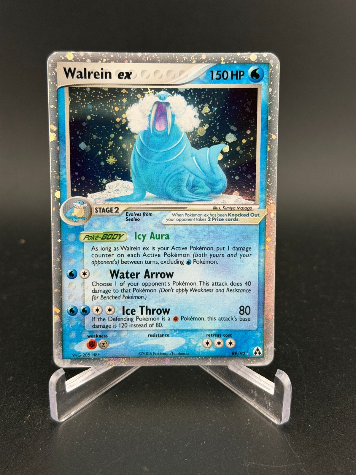 Walrein ex 89/92 Legend Maker Holo LP