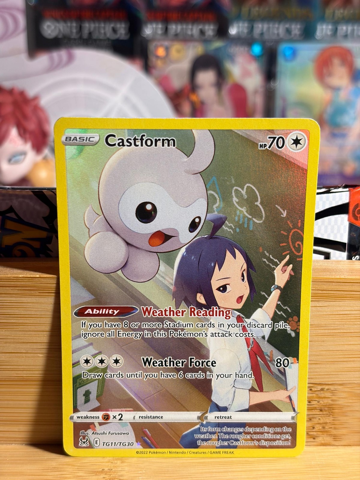CASTFORM TG11/TG30 Lost Origin Trainer Gallery Holo Pokemon TCG NM/M