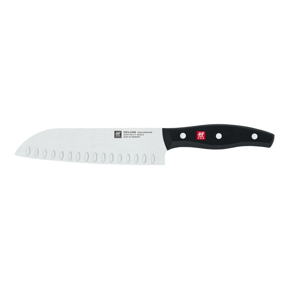 ZWILLING J.A. HENCKELS Zwilling - TWIN Signature 7" Hollow Edge Santoku Knife