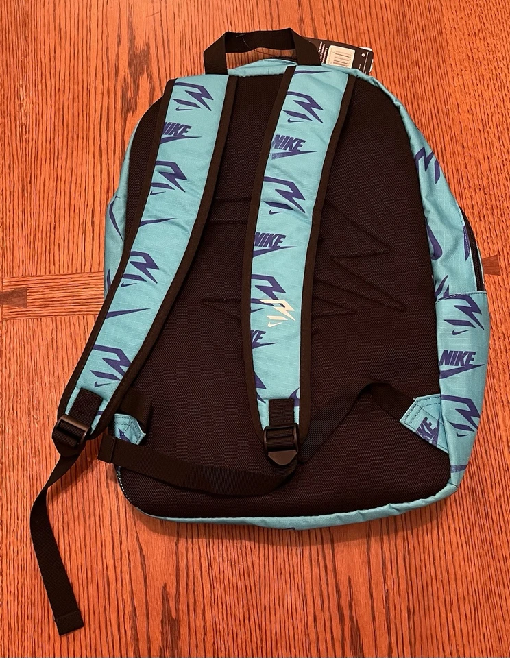 Nike 3Brand By Russell Wilson Blue Boy’s Print Backpack 20” NWT - Image 3 of 4