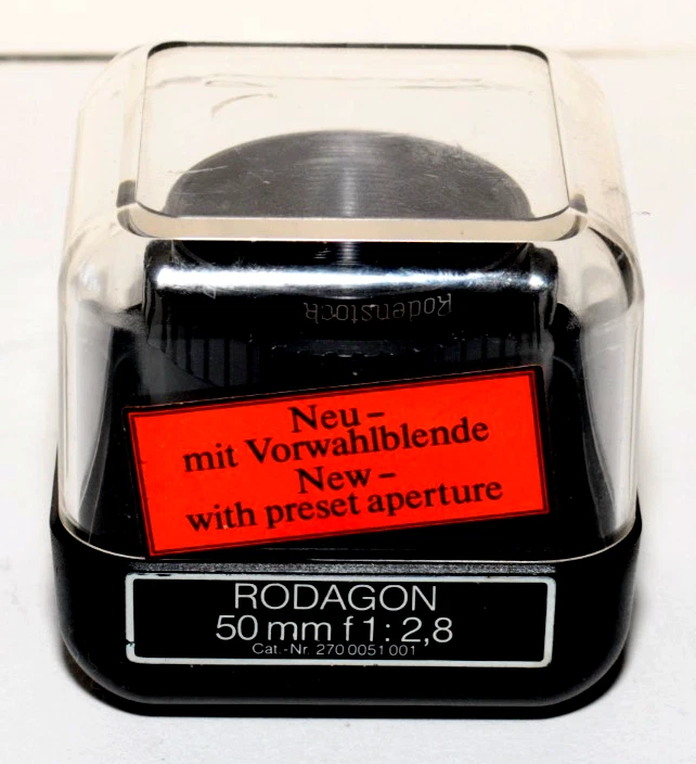 Photography Enlarging Lenses Rodenstock 50 mm Darkroom Enlarging