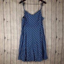 Old Navy Dress Women's XL Blue Foral 