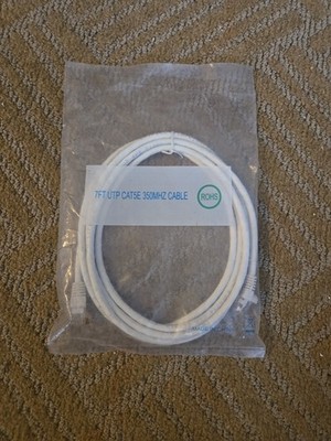 New 7ft Utp Cat5e 350mhz Cable