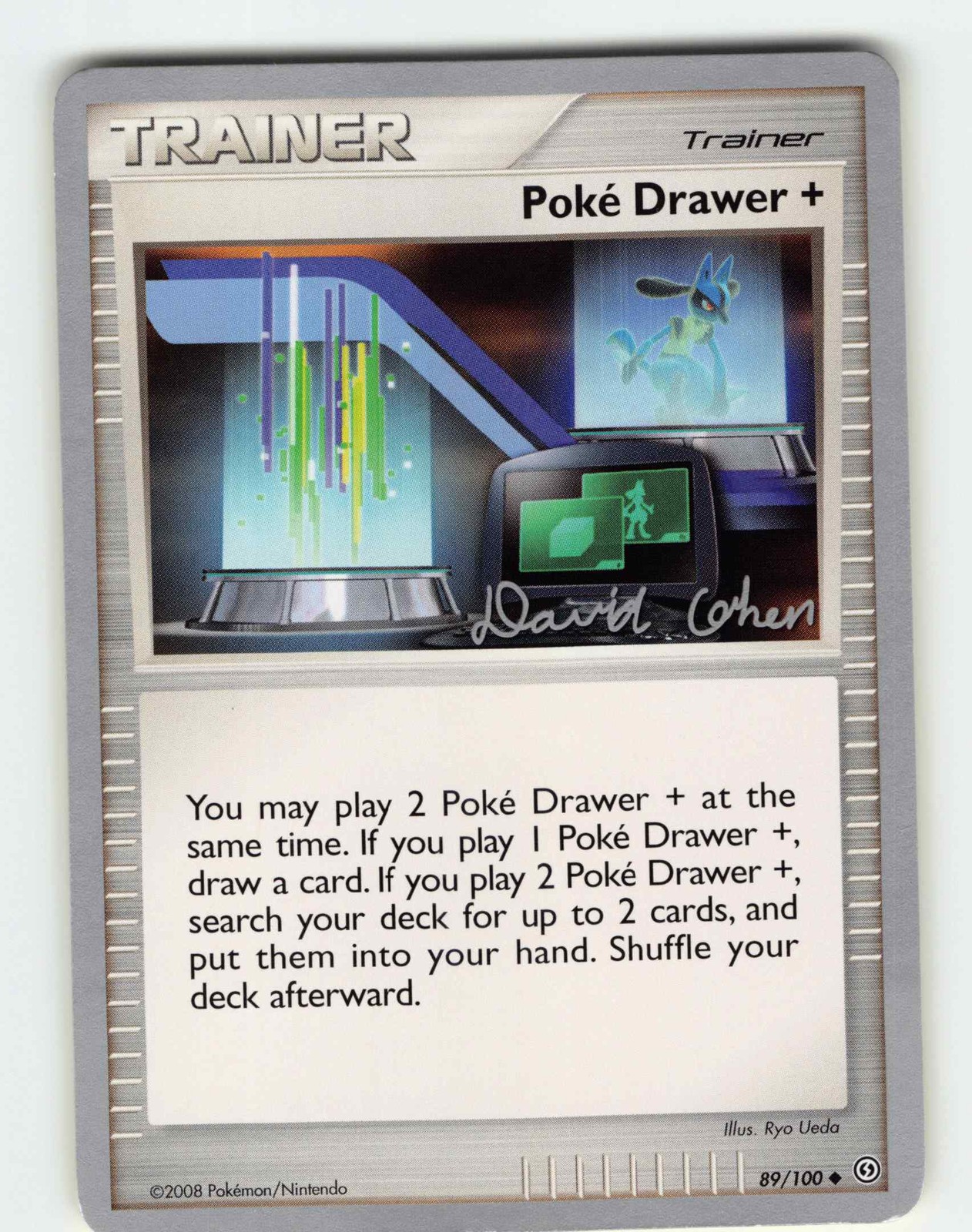 Poke Drawer + #89/100 Pokemon World Championship Decks Uncommon NM