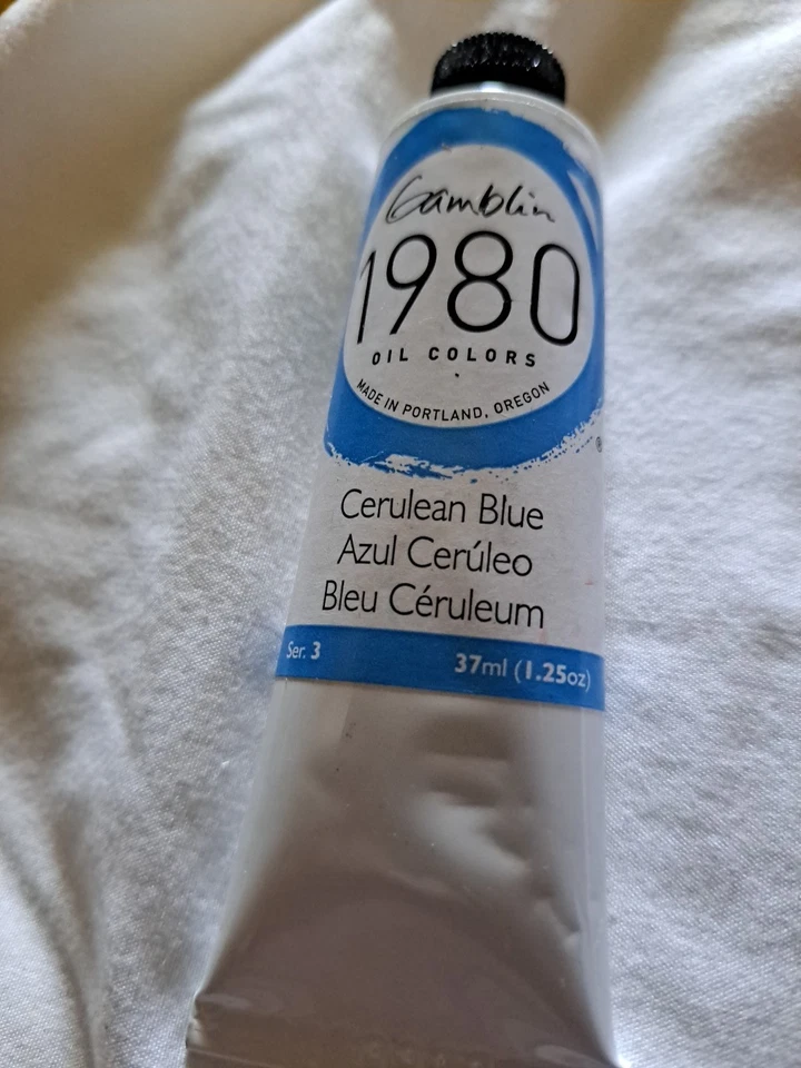 Gamblin 1980 Oil Colors Lot Of 5 Various Paint Tubes 37ml Art Painter Collection - Image 4 of 4