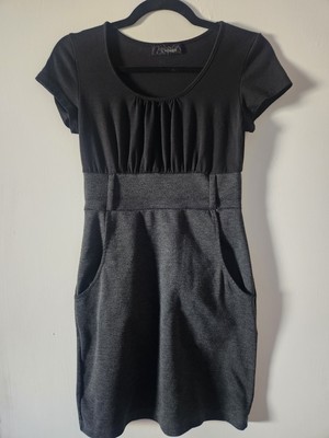 VTG Hypnotik Y2K Dress Size Small. Black and Grey