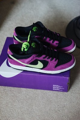Nike Dunk Pro SB Low Men's Red Plum Sneakers Size 11 BQ6817-501