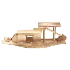 Wooden Ship Assembly Model DIY Kits Sailing Boat Decoration Wood Kits Toy Gift
