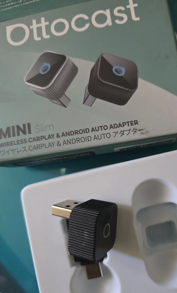 OTTOCAST 2026 Upgrade Mini Cube, 2 in 1 Adattatore Wireless CarPlay & Android... - Immagine 2 di 4