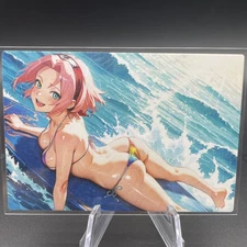 Sakura Haruno Anime Waifu Card Doujin ACG Goddess Holo