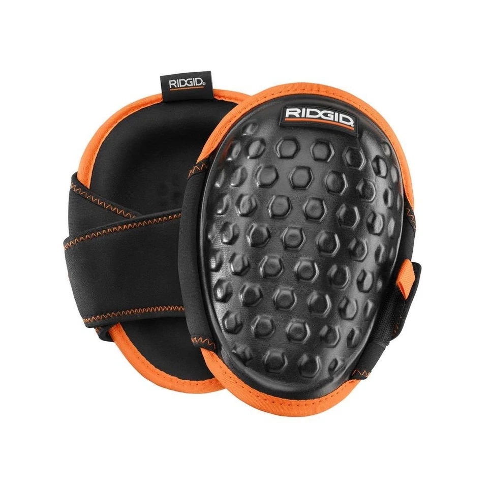 Gel-Foam Knee Pads One Size Fits All, orange,black,white - Image 1 of 1