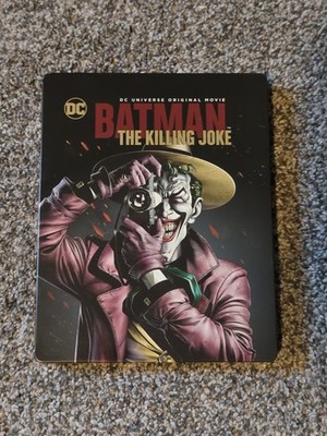 DC Universe Batman The Killing Joke Blu Ray Steelbook Movie Animation