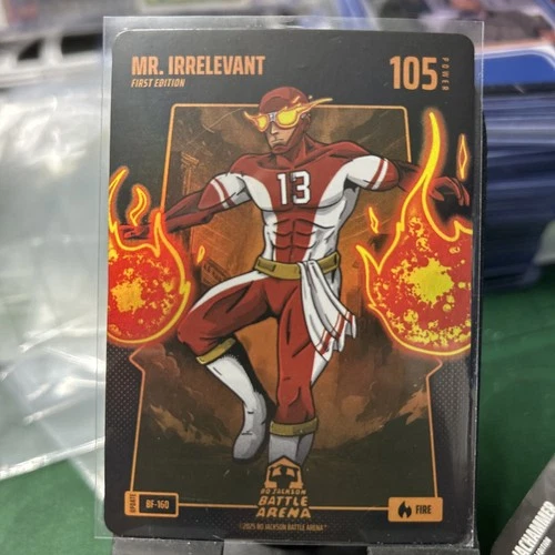 Bo Jackson Battle Arena Update BATTLE FOIL FIRE `MR IRRELEVANT` -BROCK PURDY