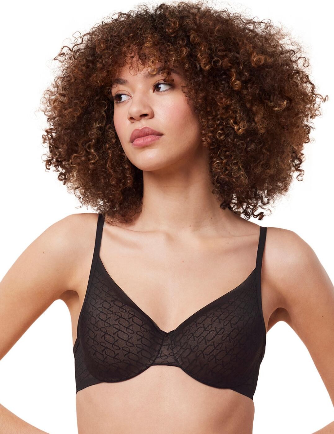 40E Triumph Signature Sheer Padded Bra Underwired Full Cup Bras Lingerie
