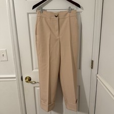 Sezane Women’s Damon Trousers Rosy Beige Size 38 (US 6) NWT