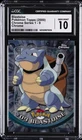 2000 POKEMON TOPPS CHROME SER 1 CHROME #9 BLASTOISE CGC 10 GEM MINT
