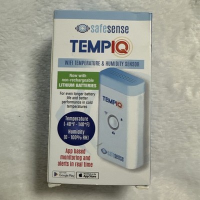 TEMPIQ WiFi Temperature & Humidity Sensor - App Integration, Real-Time Alerts