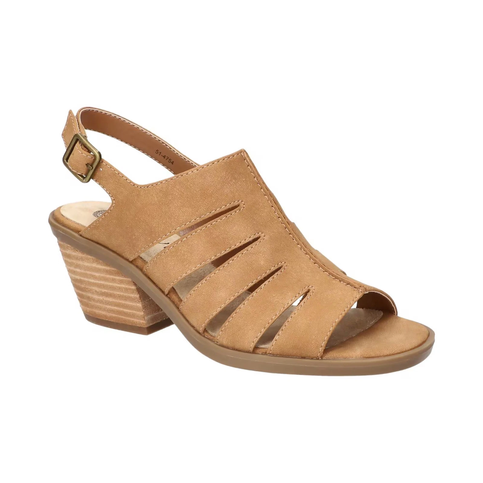 Women's Rhodes Block Heeled Sandals Tan SZ 12