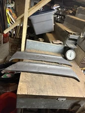 Vintage 1966 66 Mopar Plymouth Fury Fender Skirts Set Pair Auto Car Parts USA