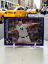 2025 Topps Chrome Logofractor Edition - Gerrit Cole  #110 Purple Refractor /250