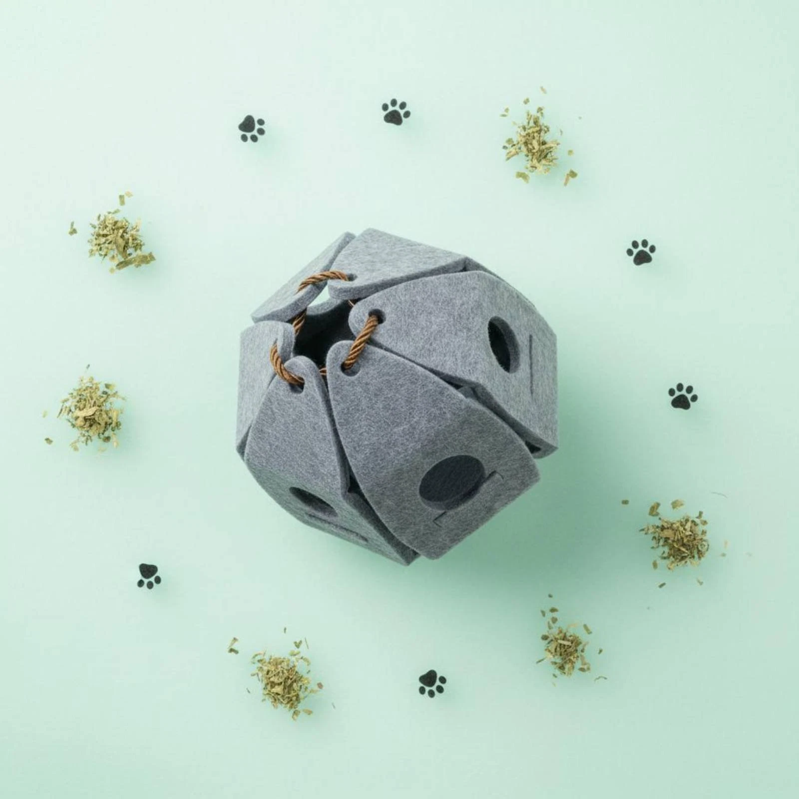 Foldable Felt Cat Toy Interactive Play Pet Supply Easy to Clean for Indoor
Opens in a new window or