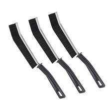 3 Pack Crevice Cleaning Brush with Handle,Hard Bristle Crevice Cleaning Tool,...