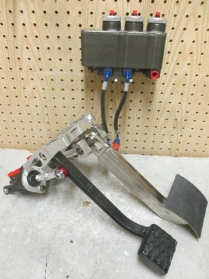 Nascar Road Course Tilton 77 Series Brake Pedal Set & Reservoir Wilwood AP Alcon
