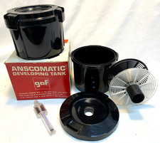 Anscomatic GAF F-698 35mm 120 Film Developing Tank w/Adjustable Reel Unbranded