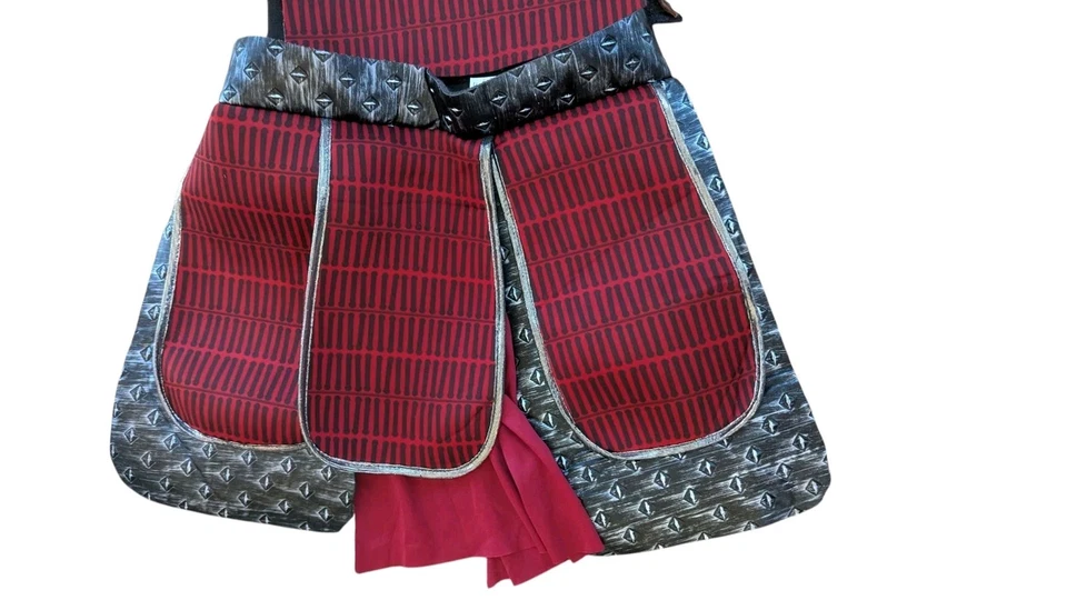 Deluxe Samurai Japanese Warrior Ninja Costume Childs Xl Medieval Top Gladiator  - Image 4 of 4