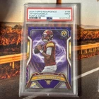 2024 Topps Resurgence - Rookies Jayden Daniels #196 Purple Surge  /75 PSA 9