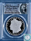 2023-S Proof Morgan Silver Dollar PCGS PR70DCAM First Day of Issue (FDI)