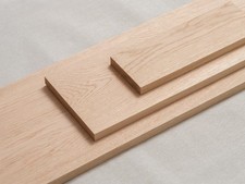 Oak Planks - Kiln Dried Planed PAR - Solid European Oak Boards - Cut to Size