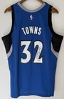 Karl-Anthony Towns #32 Signed Timberwolves Mitchell & Ness NBA Rookie Jersey BAS