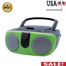 Portable CD Radio Boombox AM/FM CD/CD-R Playback Outdoor Tavel Camping