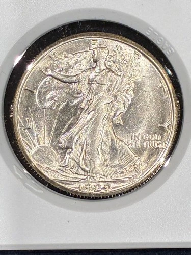 1929-S Walking Liberty Half Dollar -- Brilliant Uncirculated -- Take a look!!!