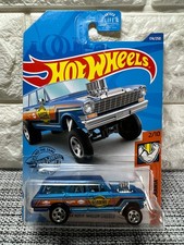 Hot Wheels Muscle Mania 2/10 '64 Nova Wagon Gasser 174/250 Blue