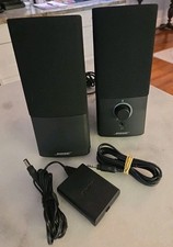 Bose Companion 2 Series III Multimedia Computer PC Laptop Speakers Black TESTED