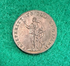 Norfolk, Norwich, D&H 25 Halfpenny Conder Token